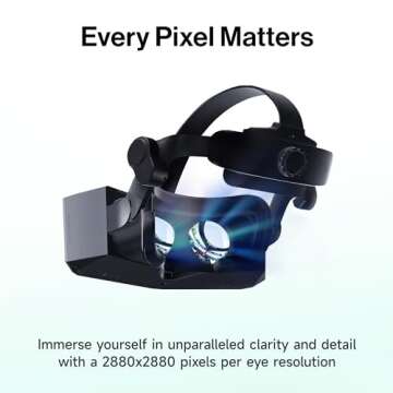 Pimax Crystal Virtual Reality Headset: Elevate Gaming