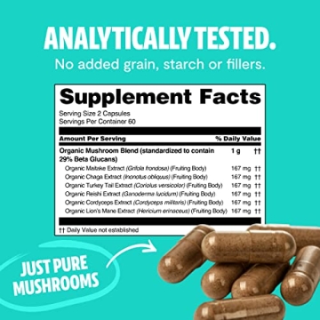 FreshCap Ultimate Mushroom Complex for Immune Support