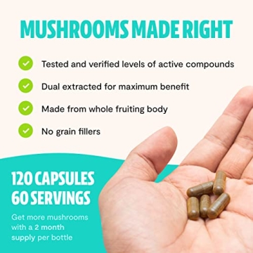 FreshCap Ultimate Mushroom Complex for Immune Support