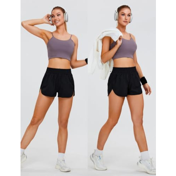 Blooming Jelly Women's Quick-Dry Running Shorts for Activewear Lifestyle