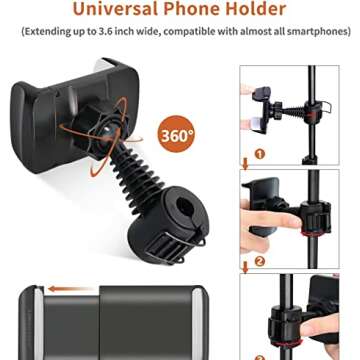 UBeesize Ringlight for YouTube Photography