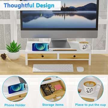 Enhance Your Workspace with the Monitor Stand Riser