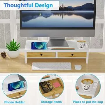 Enhance Your Workspace with the Monitor Stand Riser