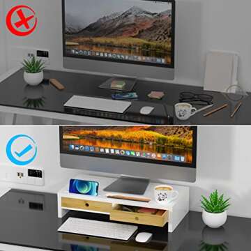 Enhance Your Workspace with the Monitor Stand Riser