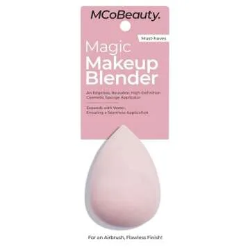 MCoBeauty Magic Blender Sponge, Seamless Makeup Application for Flawless Results, Vegan, Cruelty Free Cosmetics