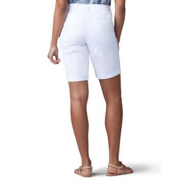 Lee Women's 9" Chino Bermuda Shorts for Versatile Fashion