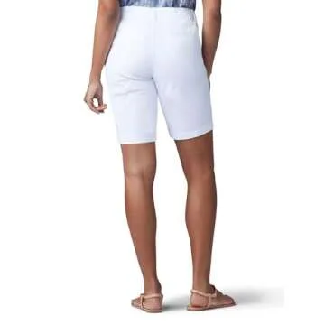 Lee Women's 9" Chino Bermuda Shorts for Versatile Fashion