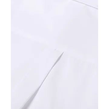 White Oxford Shirt for Men – Regular Fit, Long Sleeve