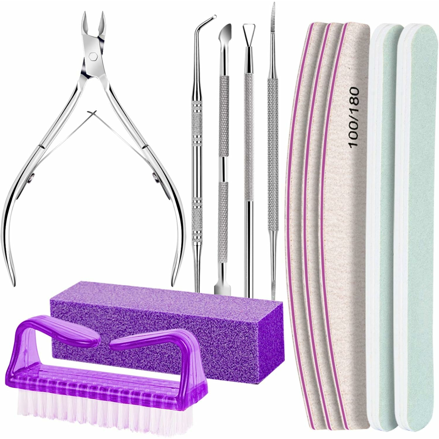 FANDAMEI Complete Nail Care Kit - Quality Tools Included