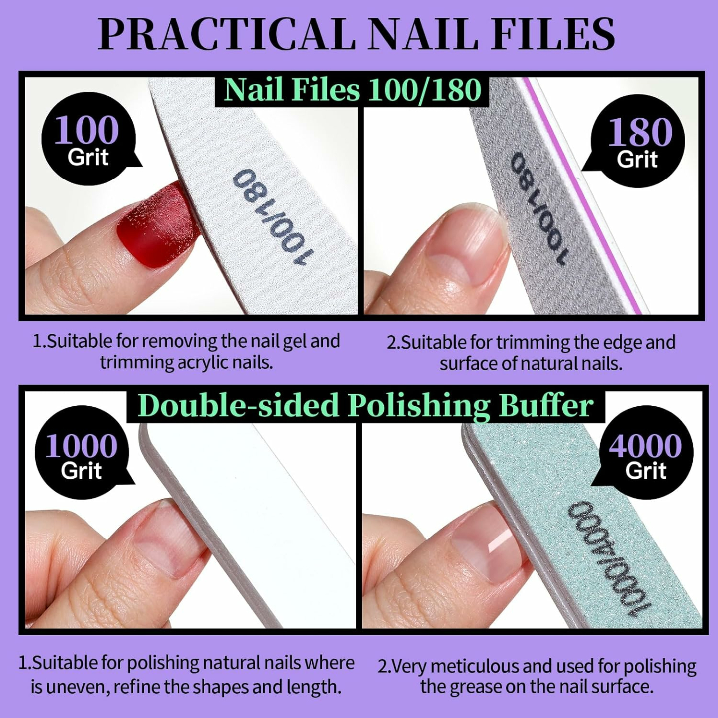 FANDAMEI Complete Nail Care Kit - Quality Tools Included