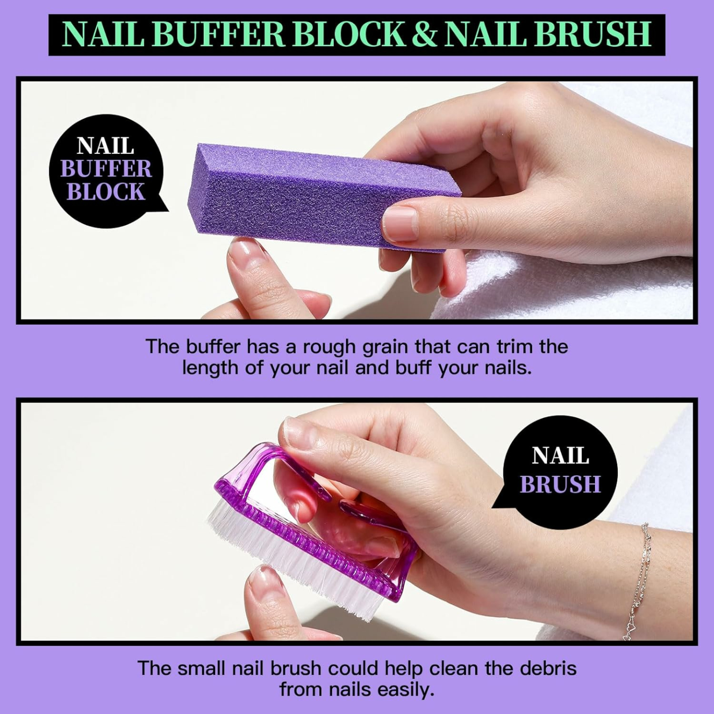 FANDAMEI Complete Nail Care Kit - Quality Tools Included