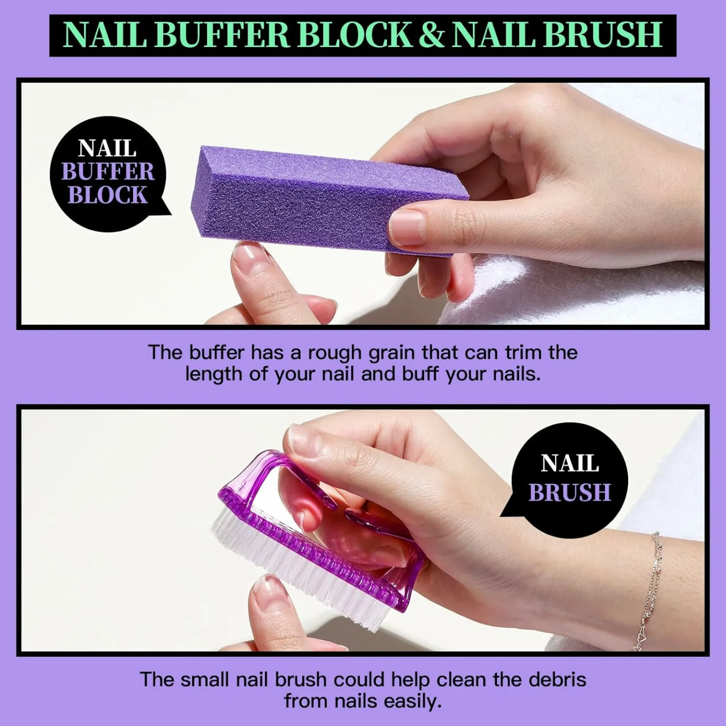 FANDAMEI Complete Nail Care Kit - Quality Tools Included