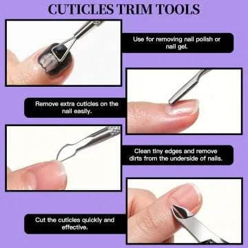 FANDAMEI Complete Nail Care Kit - Quality Tools Included