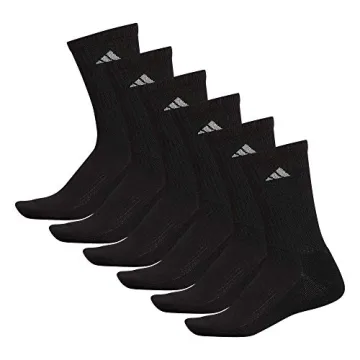Cushioned Athletic Crew Socks with Arch Support