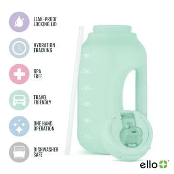 Ello Hydra 64oz Water Bottle for Optimal Hydration