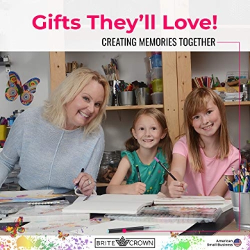 Brite Crown Watercolor Set - Perfect for Creative Minds