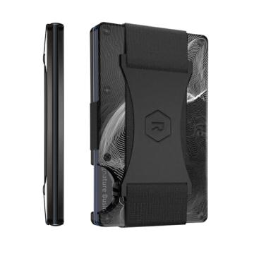 Ridge Wallets for Men - Slim Minimalist Wallet For Men, Front Pocket Wallets for Men, RFID Wallet Fo...