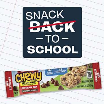 Quaker Chewy Granola Bars - 25% Less Sugar, 6 Pack