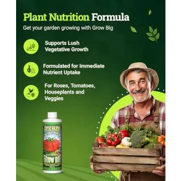 FoxFarm Fertilizer Soil Trio Liquid Nutrient: Tiger Bloom, Grow Big, Big Bloom Bottles - (Pack of 3-1 Pint)