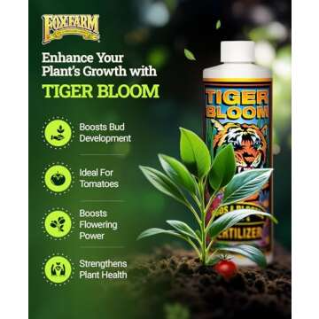 FoxFarm Fertilizer Soil Trio Liquid Nutrient: Tiger Bloom, Grow Big, Big Bloom Bottles - (Pack of 3-1 Pint)