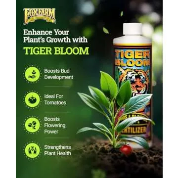 FoxFarm Fertilizer Soil Trio Liquid Nutrient: Tiger Bloom, Grow Big, Big Bloom Bottles - (Pack of 3-1 Pint)