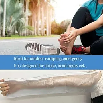 CHOYTONG First Aid Air Splint Kit, 6 Inflatable Support Splints