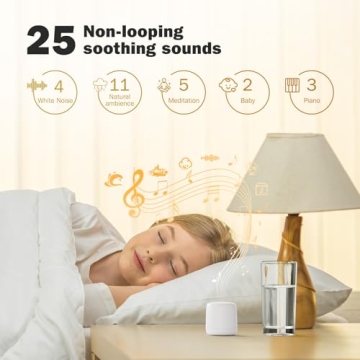 Portable Sound Machine for Sleep & Travel | Paussion
