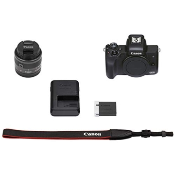 Canon EOS M50 Mark II Bundle - Compact Camera with Essentials