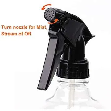 Bekith 12 Pack 8 Oz Spray Bottles with Adjustable Sprayer