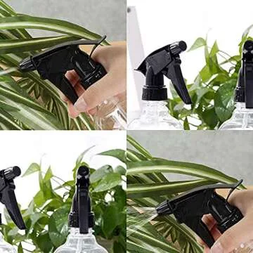 Bekith 12 Pack 8 Oz Spray Bottles with Adjustable Sprayer