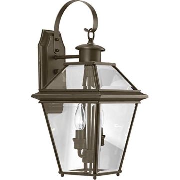 Stylish Progress Lighting Burlington Two-Light Wall Lantern