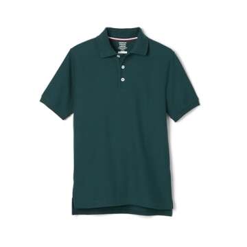 French Toast Boys' Hunter Green Polo - Stylish Comfort