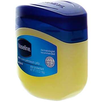Vaseline 100% Pure Petroleum Jelly Skin Protectant 3.75 oz (Pack of 12)