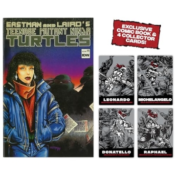 Teenage Mutant Ninja Turtles Comic Book Figures Set - Playmates