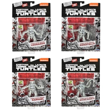 Teenage Mutant Ninja Turtles Comic Book Figures Set - Playmates