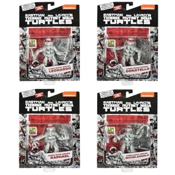 Teenage Mutant Ninja Turtles Comic Book Figures Set - Playmates