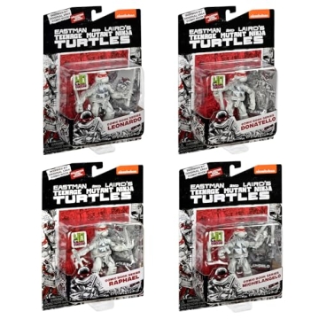 Teenage Mutant Ninja Turtles Comic Book Figures Set - Playmates