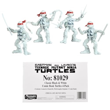 Teenage Mutant Ninja Turtles Comic Book Figures Set - Playmates
