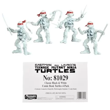 Teenage Mutant Ninja Turtles Comic Book Figures Set - Playmates