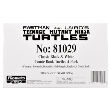 Teenage Mutant Ninja Turtles Comic Book Figures Set - Playmates