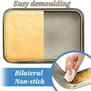 Gold Non-Stick Cheesecake Pan with Removable Bottom