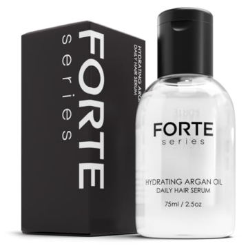 Alex Costa Hydrating Argan Oil Daily Hair Serum by Forte Series Sulfate Free Argan Hair Oil for Men ...