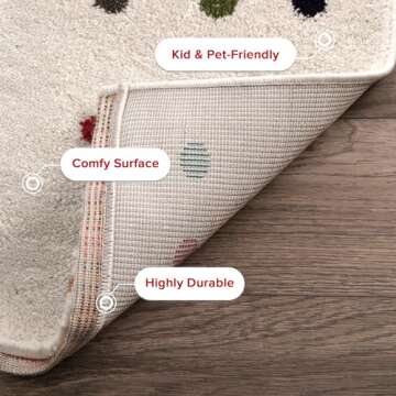 nuLOOM Dorie Polka Dot Area Rug, 5x8, Multi