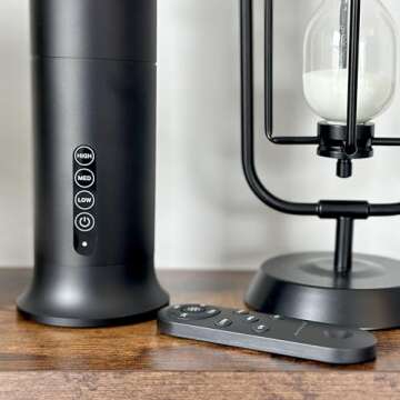 The AirScent Wireless Essential Oil Diffuser - Waterless Diffuser for Aromatherapy Oils - 100mL Capa...