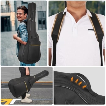 Bluebabi Acoustic Guitar Bag - 41 Inch Water Resistant Case