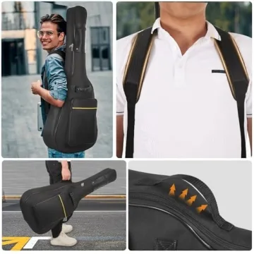 Bluebabi Acoustic Guitar Bag - 41 Inch Water Resistant Case