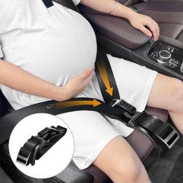 No Matter 2025 Pregnancy Bump Strap Cushion for Safety