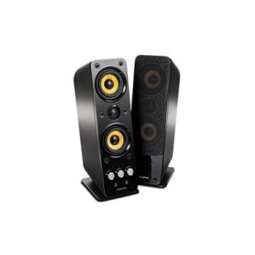 Creative GigaWorks T40 Series II 2.0 Multimedia Speaker System with BasXPort Technology, Black