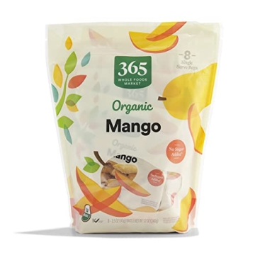 Organic Dried Mango - 365 Whole Foods 12 Ounce Bag