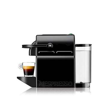 Nespresso D40-US-BK-NE Inissia Espresso Maker, 24 ounces, Black (Discontinued Model)